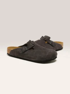 BIRKENSTOCK Boston Suede Leder Voor Mannen