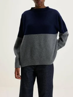 NICHOLSON & NICHOLSON Heriot Mock Neck Trui