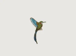TROVELORE Tropical Hummingbird Broche