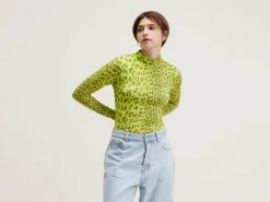 Vinny T-shirt Met Rolkraag