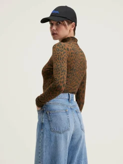 Vinny T-shirt Met Rolkraag