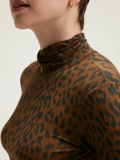 Vinny T-shirt Met Rolkraag